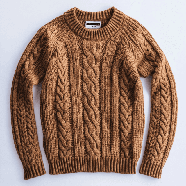 Brown sweater